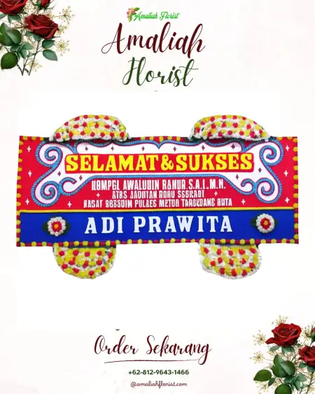 Papan Bunga Ucapan Selamat Hargorojo